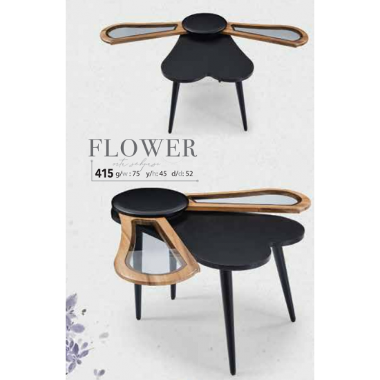 FLOWER SEHPA SİYAH