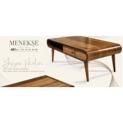 MENEKŞE ORTA SEHPA CEVİZ