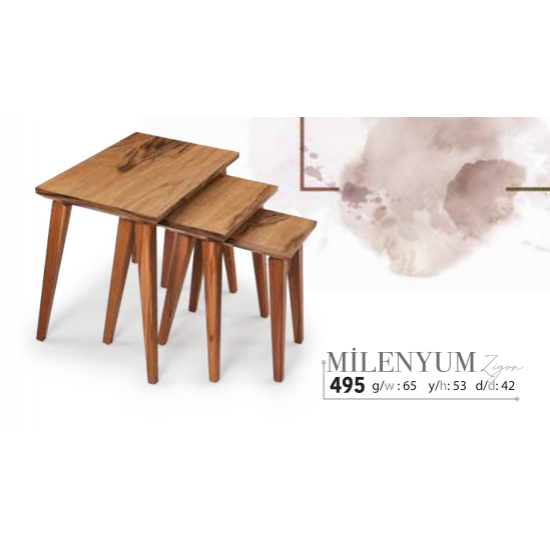 MİLENYUM ZİGON SEHPA