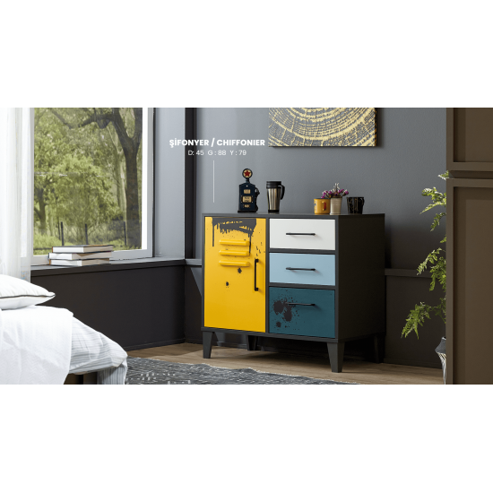 Mix (Sarı)Genç Odası Mix (Sarı)Genç Odası