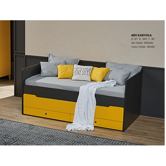 Mix (Sarı)Genç Odası Mix (Sarı)Genç Odası