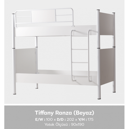 Tiffany Ranza Metal (Beyaz) Tiffany Ranza Metal (Beyaz)